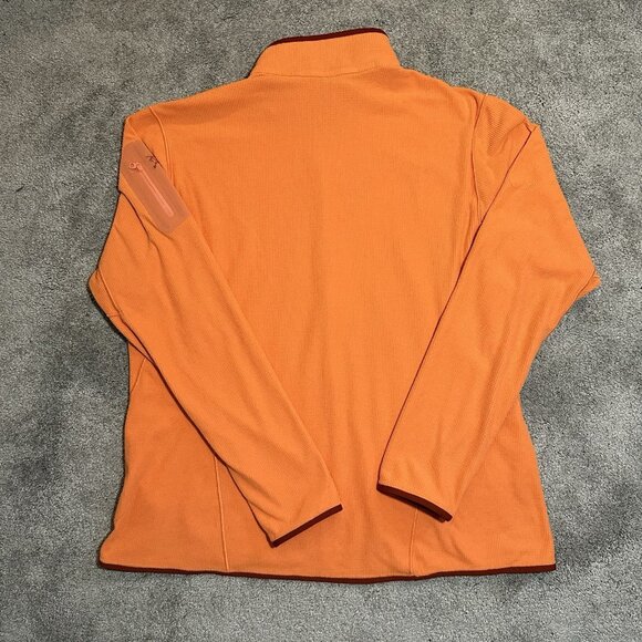 Arc’teryx Delta LT Zip Neck Polartec Waffle Fleece Womens XL Half 1/2 Zip Jacket - Picture 10 of 14